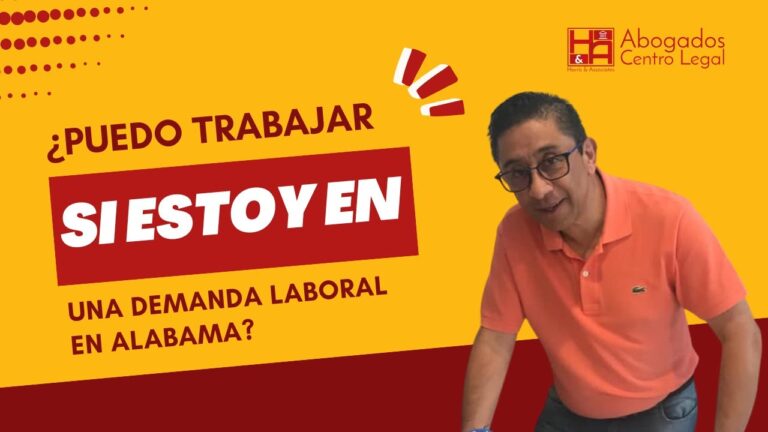 puedo trabajar mientras tengo una demanda laboral