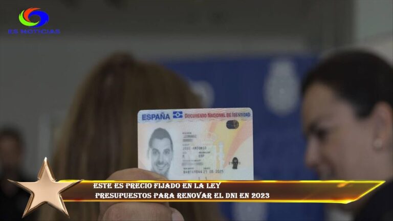 que cuesta renovar el dni
