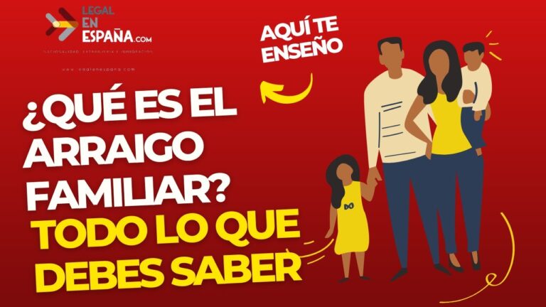 que es el arraigo familiar