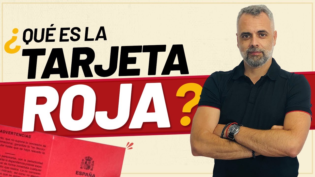 que es la carta roja en españa