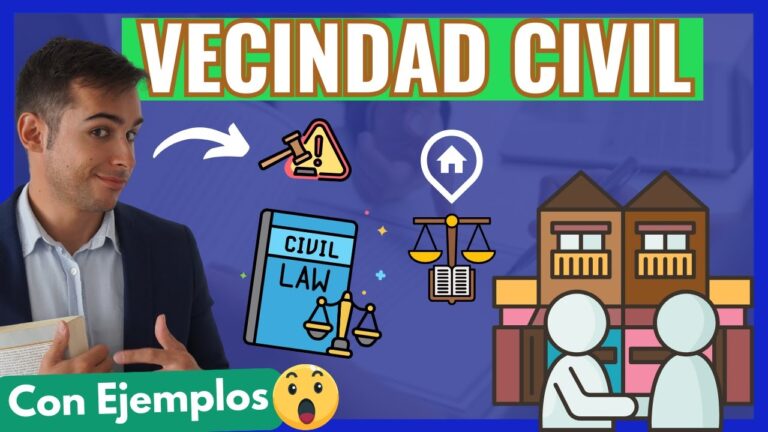 que es la vecindad civil