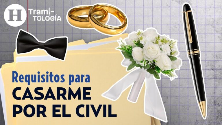 que necesitamos para casarnos por el civil