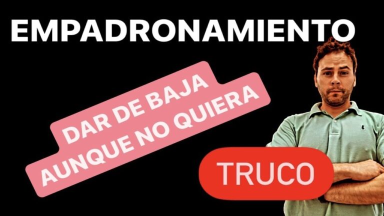 que pasa si me dan de baja en el padrón