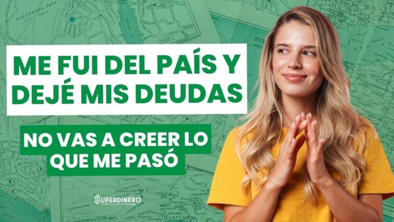 que pasa si me voy de españa y dejo deudas