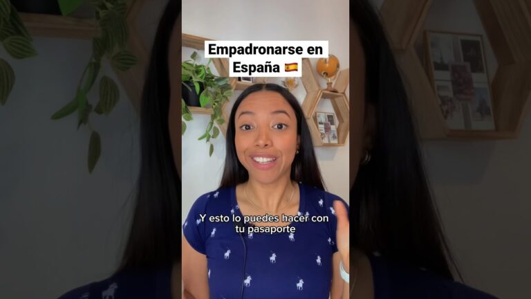 qué se necesita para empadronarse por primera vez