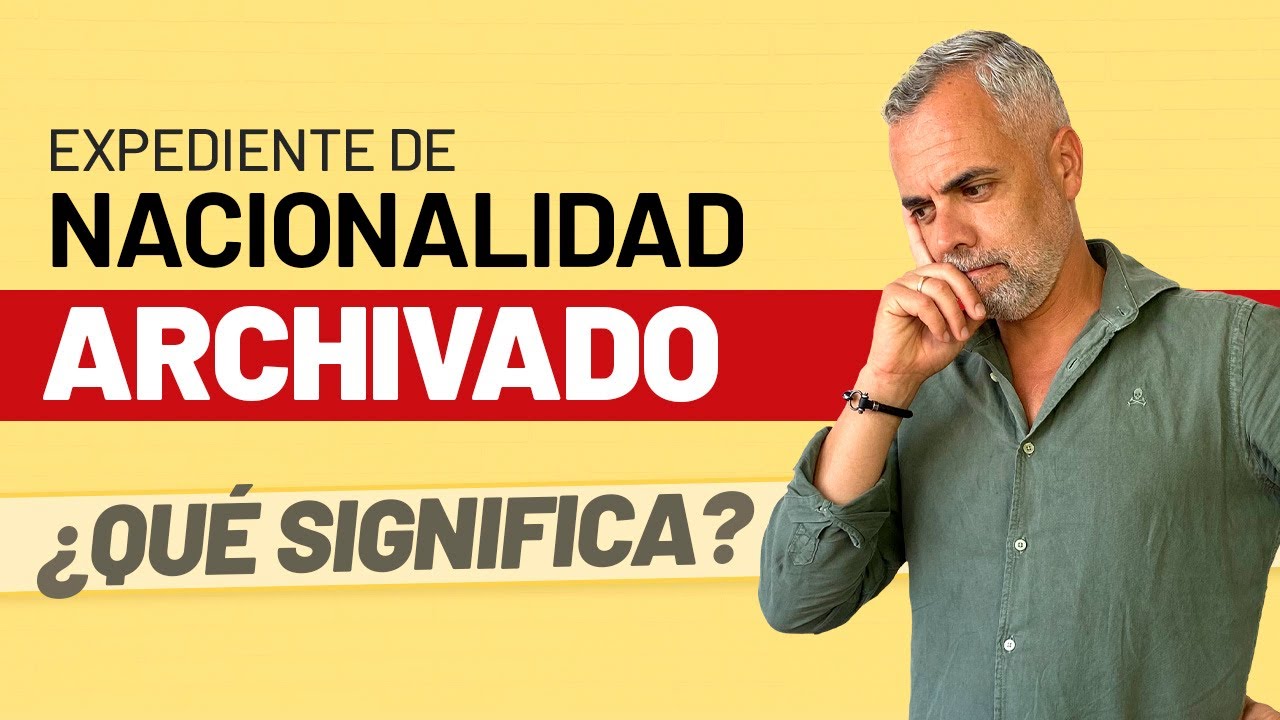 que significa archivado en extranjería