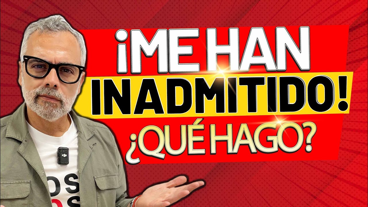 que significa inadmitido a tramite