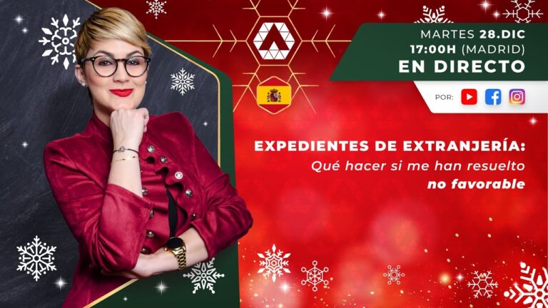 que significa resuelto no favorable en extranjería