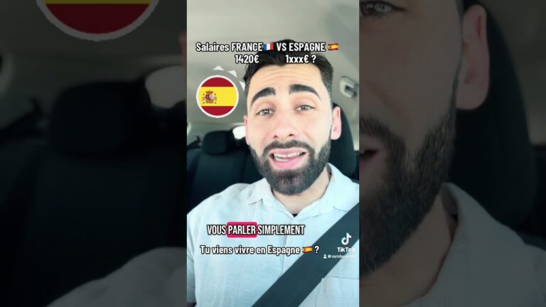 quel est le salaire en espagne