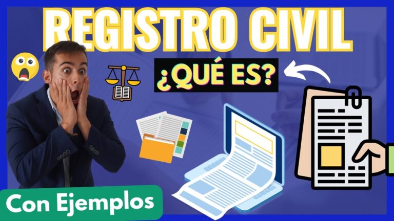 registro civil estado de solicitud