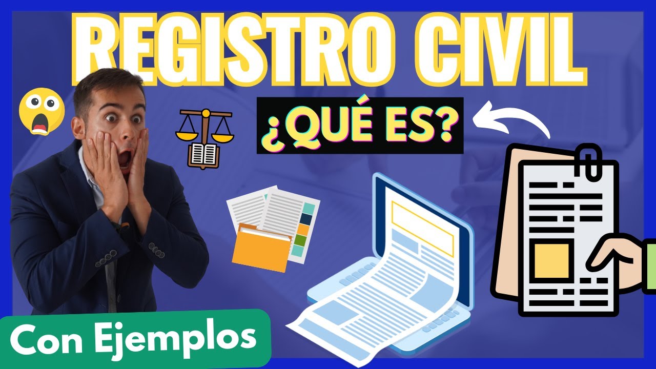 registro civil estado de solicitud