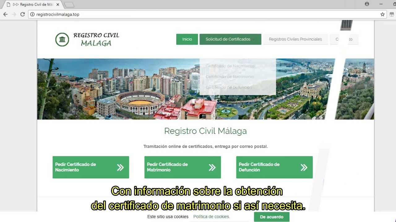 registro civil exclusivo de málaga