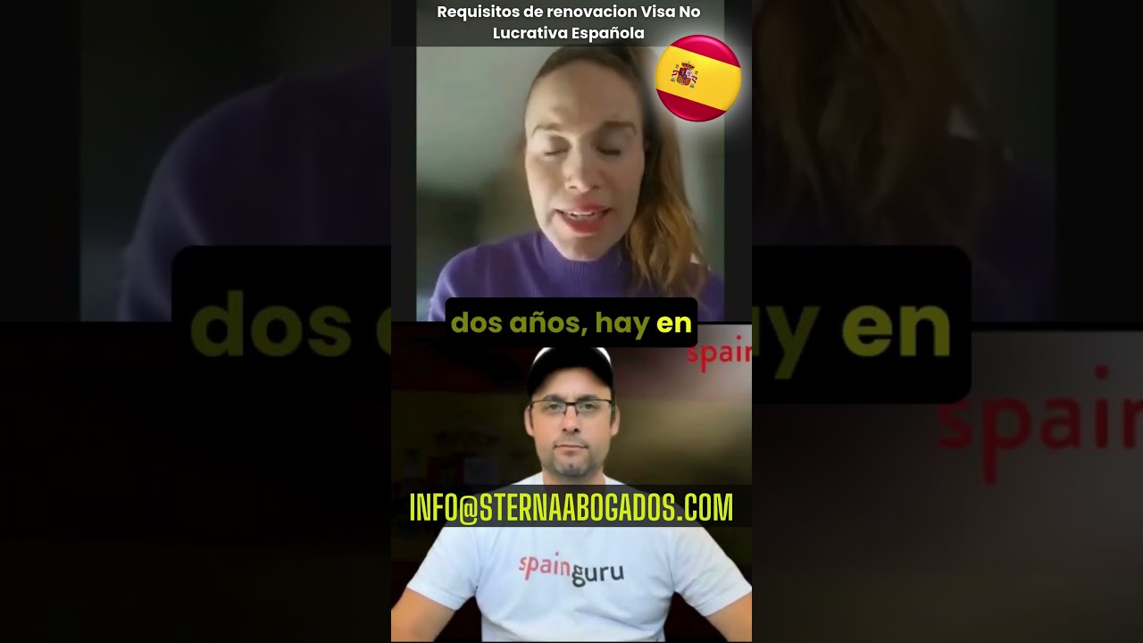 renovacion visa no lucrativa españa