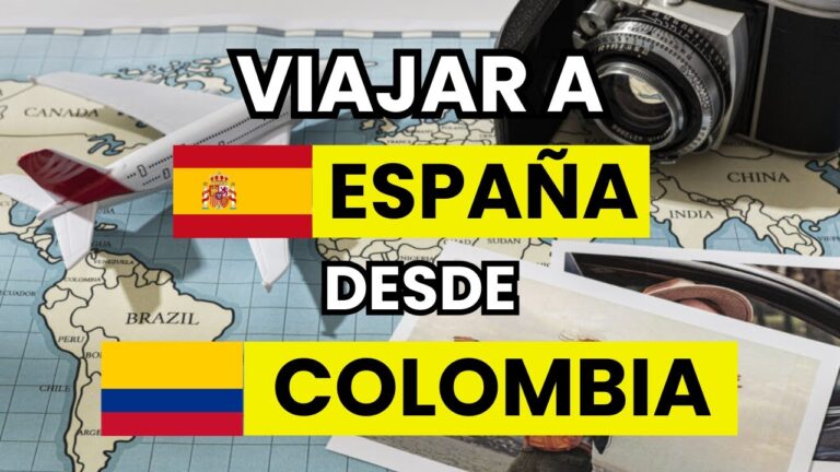 requisito para entrar a españa desde colombia