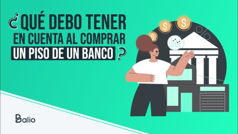 requisitos para comprar un piso de banco
