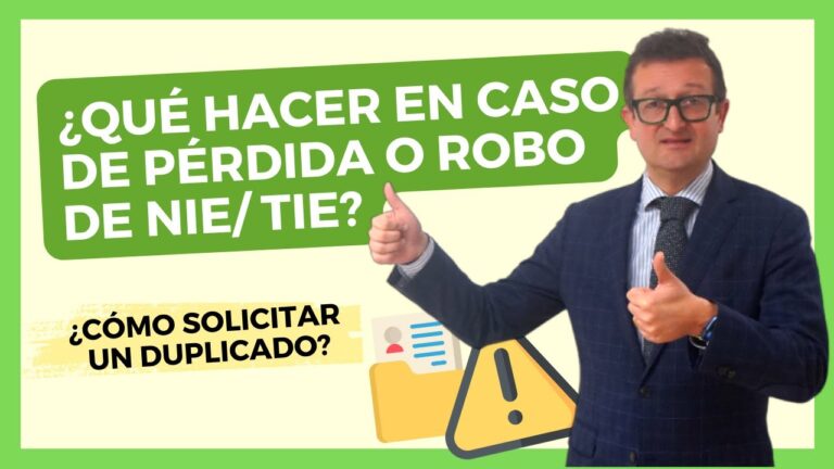 requisitos para duplicado de nie