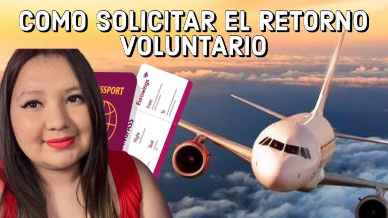 requisitos para el retorno voluntario