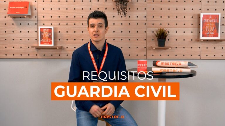 requisitos para entrar en la guardia civil