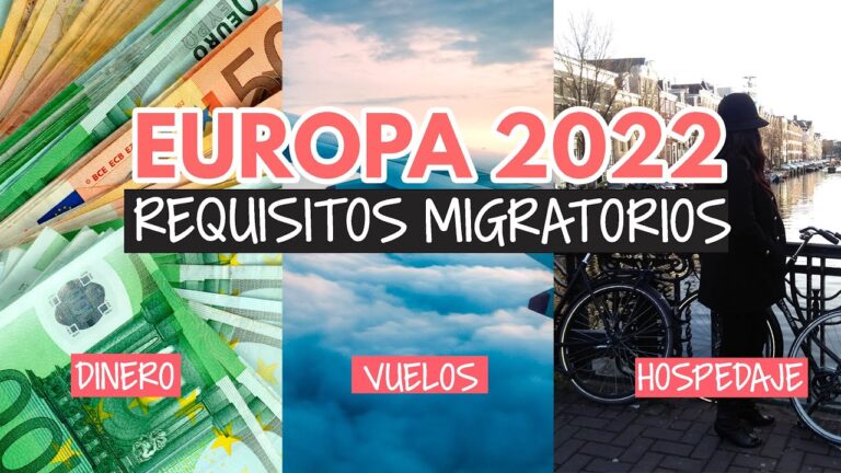 requisitos para entrar en la unión europea