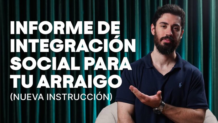 requisitos para informe de inserción social