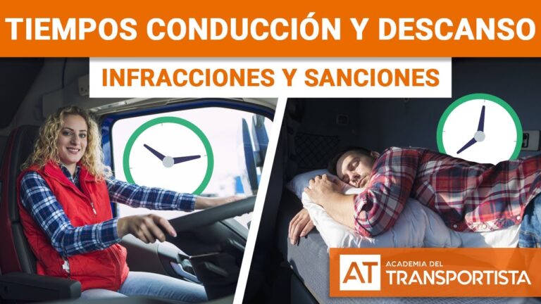 sanciones tiempos de conducción y descanso