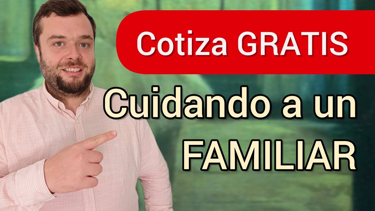 se puede contratar a un familiar como cuidador