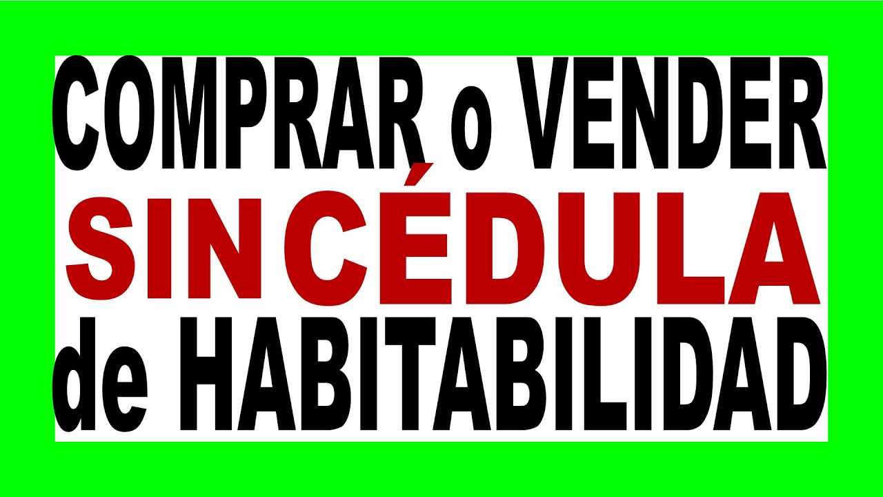se puede empadronar en una casa sin cédula de habitabilidad
