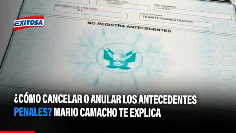 se pueden borrar los antecedentes penales