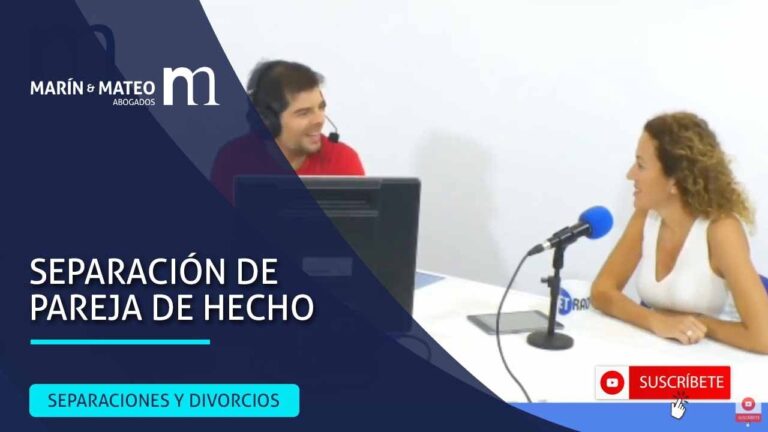 separacion pareja de hecho con hijos