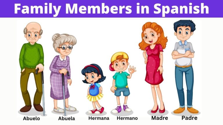 spanish members of the family