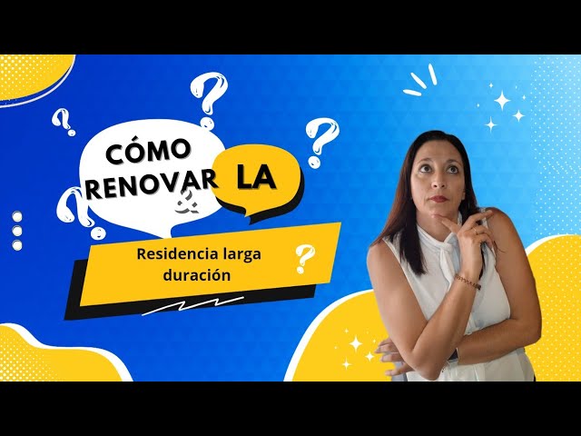 tasa renovacion nie larga duracion