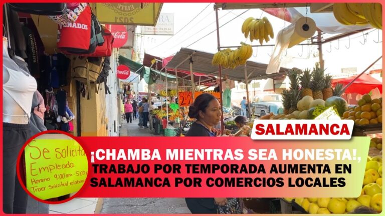 trabajo en salamanca de lunes a viernes