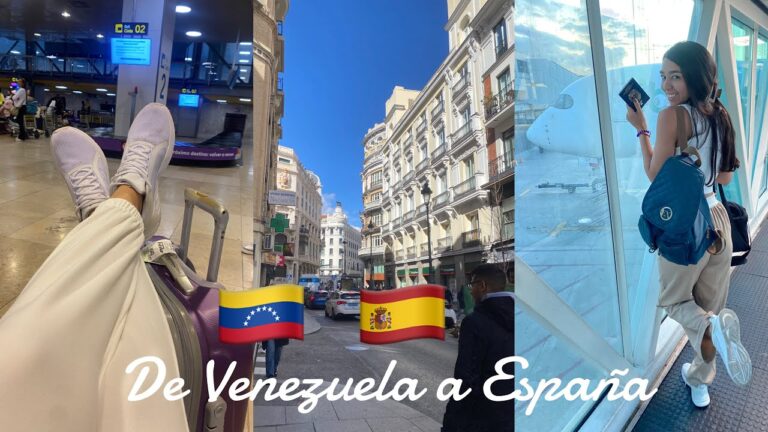 viajar de venezuela a españa