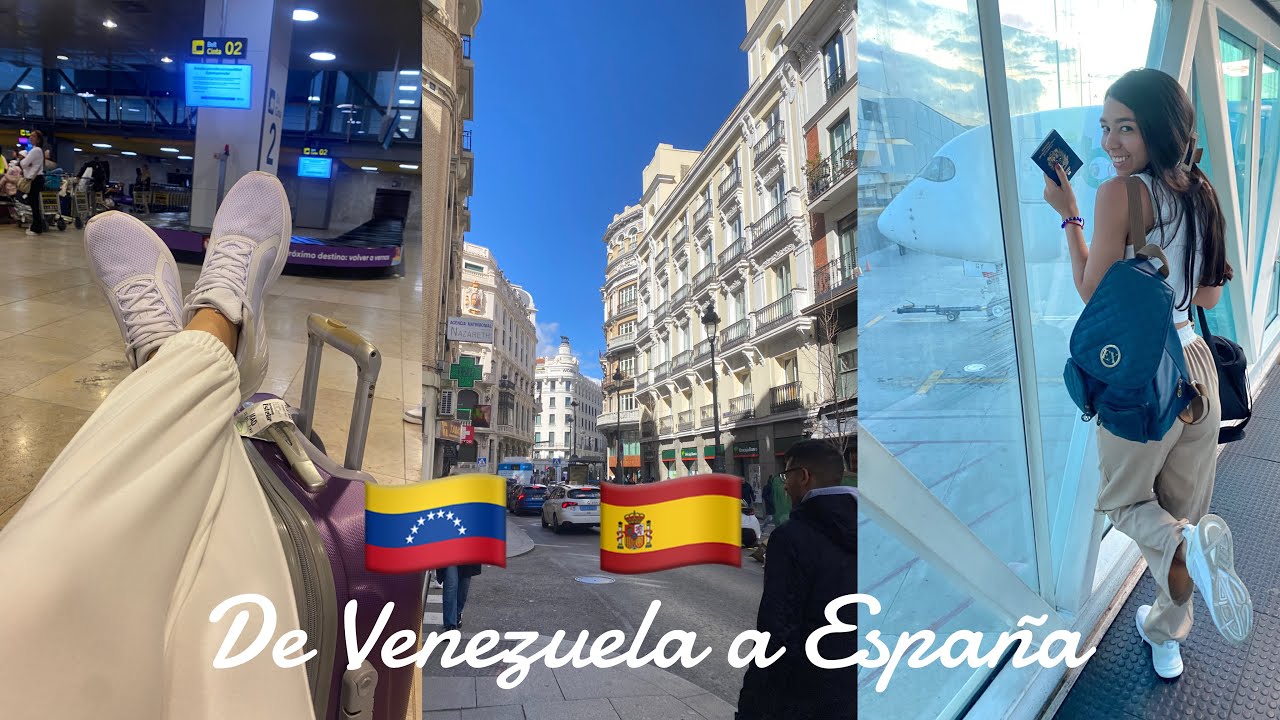 viajar de venezuela a españa