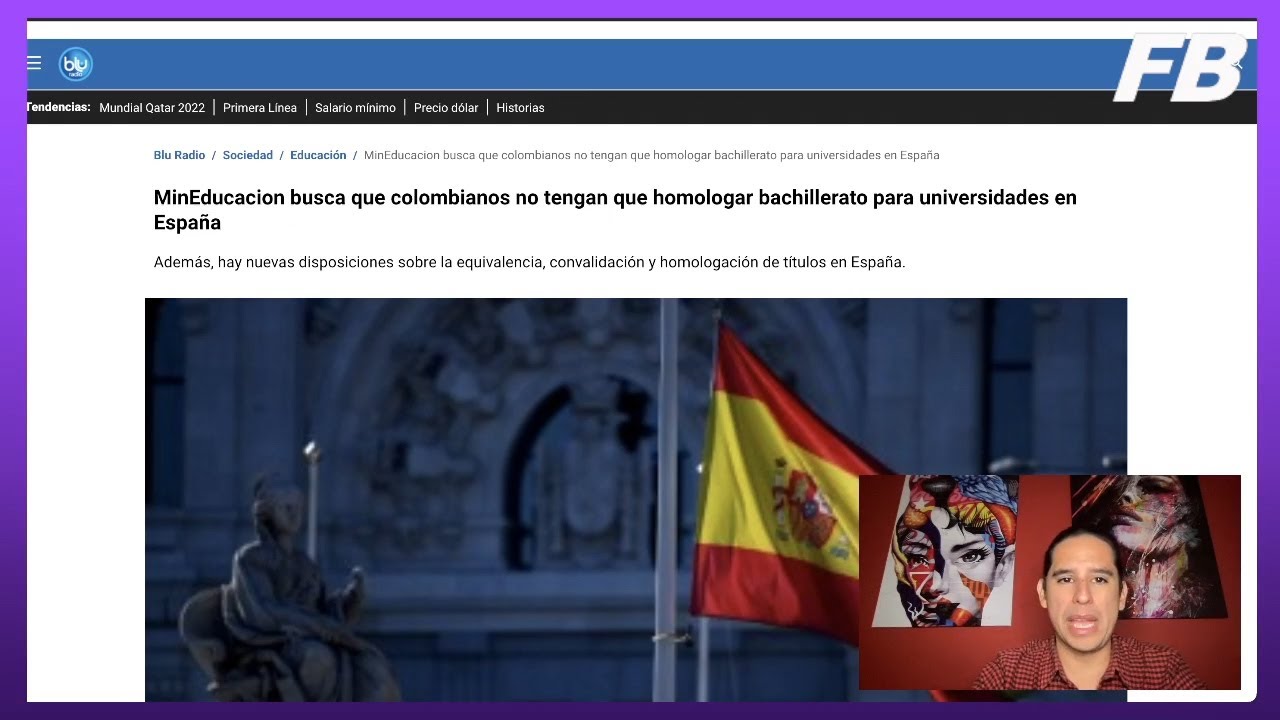 ya no es necesario homologar bachillerato colombiano en españa